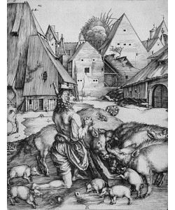 Albrecht Dürer, Der verlorene Sohn. Um 1496