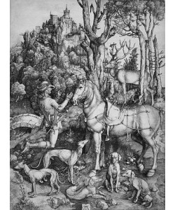 Albrecht Dürer, Der heilige Eustachius. Um 1501
