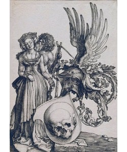 Albrecht Dürer, Das Wappen mit dem Totenkopf. 1503