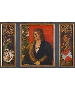 Albrecht Dürer, Bildnistriptychon Oswolt Krel. 1499