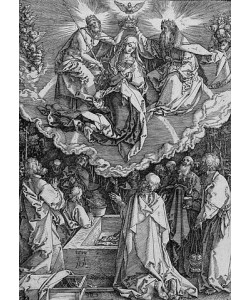 Albrecht Dürer, Mariä Himmelfahrt und Krönung. Um 1510
