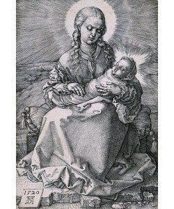 Albrecht Dürer, Die Jungfrau mit dem Wickelkind. 1520