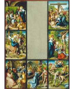 Albrecht Dürer, Altar: Die sieben Schmerzen der Mariae. 1495/96