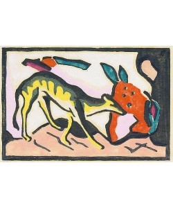 Franz Marc, Fabeltier. 1912
