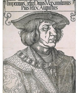 Albrecht Dürer, Kaiser Maximilian I.. Um 1515