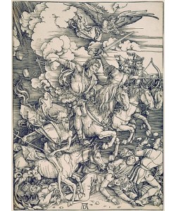 Albrecht Dürer, Die apokalyptischen Reiter. Um 1497/98