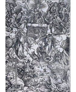 Albrecht Dürer, Die sieben Posaunenengel. Um 1496/97