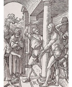 Albrecht Dürer, Die Geißelung Christi. Um 1509