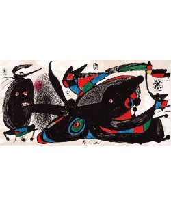 Miro Joan Escultor Great Britain (Lithographie, drucksigniert)