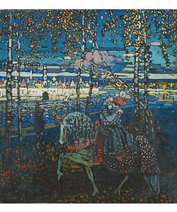 Wassily Kandinsky, Reitendes Paar. 1907