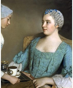 Jean-Étienne Liotard, Das Frühstück. 1753/56