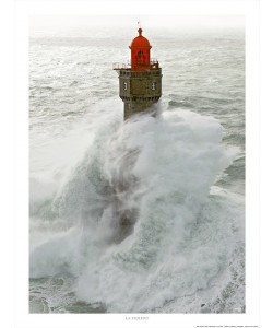 Philip Plisson, Le phare de la Jument - Tempête Petra