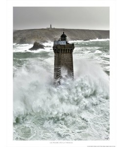 Philip Plisson, Le phare de la Vieille devant la Pointe du Raz