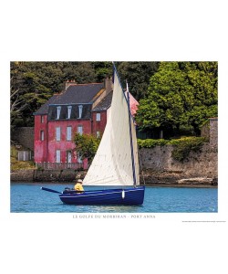 Philip Plisson, Vieux gréement devant Séné dans le Golfe du Morbihan