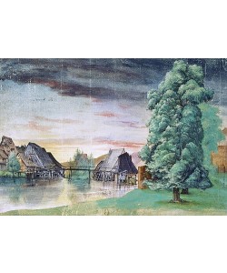 Albrecht Dürer, Die Weidenmühle. Um 1506