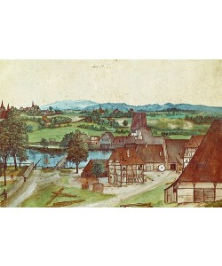 Albrecht Dürer, Die Drahtziehmühle. 1494.