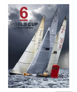 Philip Plisson, Affiche Coupe du Monde de 6 M JI