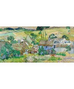Vincent van Gogh, Bauernhöfe bei Auvers. 1890.