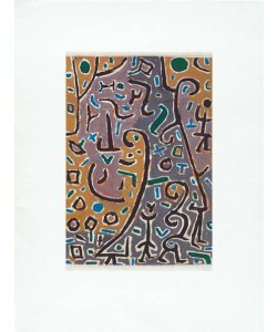 Klee Paul Fülle (1938) (Grano-Lithographie, Büttenpapier)