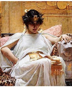 John William Waterhouse, Kleopatra. Um 1887