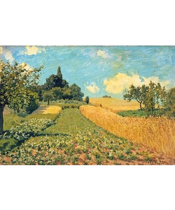 Alfred Sisley, Sommerlandschaft (Kornfeld bei Argenteuil). 1873