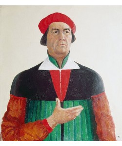 Kasimir Malewitsch, Selbstbildnis 1933.