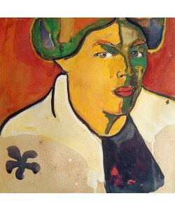 Kasimir Malewitsch, Portrait. Um 1910