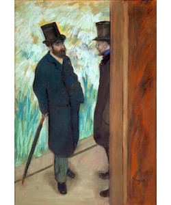 Edgar Degas, Freunde hinter den Kulissen. Um 1878