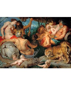 Peter Paul Rubens, Die vier Flüsse des Paradieses. Um 1615