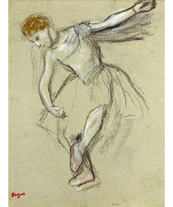 Edgar Degas, Eine Tänzerin im Profil.