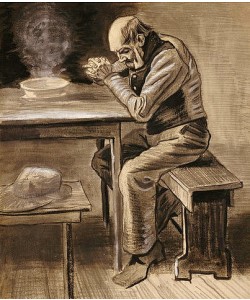 Vincent van Gogh, Das Tischgebet. 1882