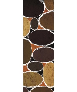 Kristin Emery, WARM OVALS BROWN II