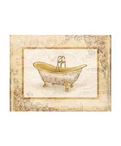 Jace Grey, GOLD VINTAGE BATH I