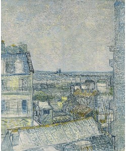 Vincent van Gogh, Blick aus Vincents Fenster. 1887