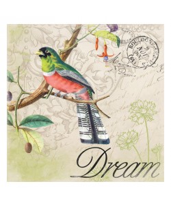 Jace Grey, BIRD POSTCARD I