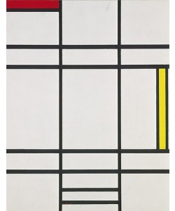Piet Mondrian, Komposition mit Weiß, Rot und Gelb. 1938-42