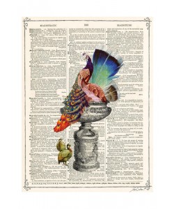 Tina Carlson, PEACOCKS CAGE III