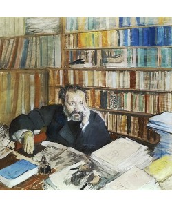 Edgar Degas, Edmond Duranty. 1879