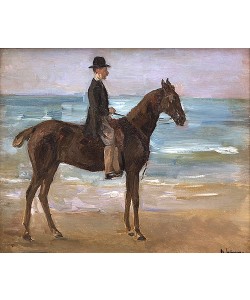 Max Liebermann, Reiter am Meeresufer.