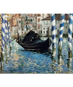 Édouard Manet, Canal Grande in Venedig. 1875