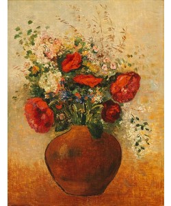 Odilon Redon, Vase mit Blumen.