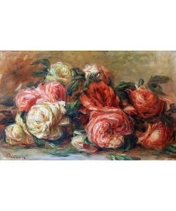 Pierre-Auguste Renoir, Welkende Rosen.