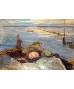 Edvard Munch, An der Küste. 1898
