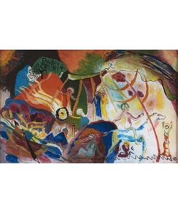 Wassily Kandinsky, Allerheiligen II.  1911  (Komposition mit Heiligen)