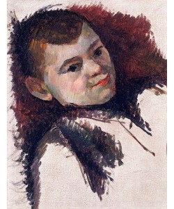 Paul Cézanne, Portrait von Paul Cézanne, dem Sohn des Künstlers. Um 1885