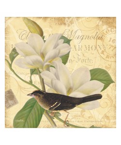 Diane Stimson, FLOWERS WITH BIRD