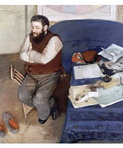 Edgar Degas, Diego Martelli. 1879