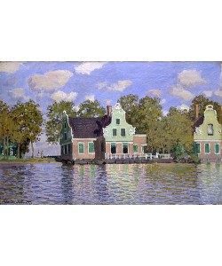 Claude Monet, Häuser am Wasser (Zaandam). 1871/72