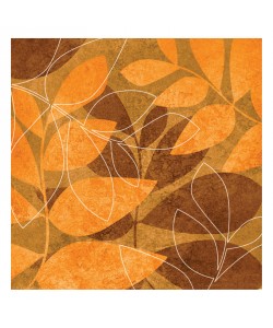 Kristin Emery, ORANGE LEAVES I