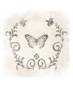Jace Grey, STENCIL BUTTERFLY I